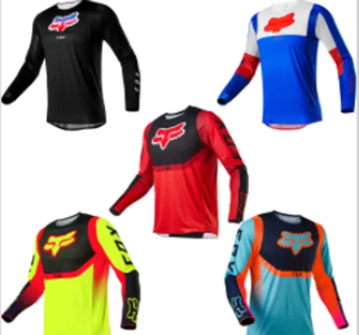 Ride fox mtb maglia ciclo motocross donna mountain bike abbigliamento maglia enduro fxr mx...