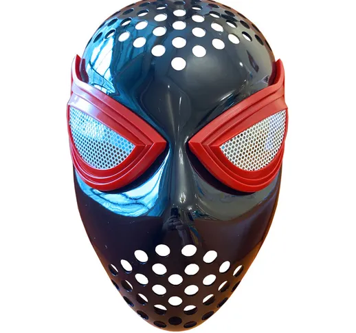 Tendenza popolare 7-14 anni PVC unisex maschera cosplay di Halloween Spider-Man cos masche...