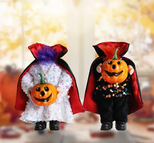 Halloween Headless Pumpkin Doll Ghost Festival Tricky Doll Atmosphere Arrangiamento Puntel...