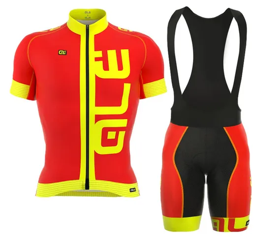 ALE 2020 Maglia da ciclismo da uomo Pro Team Abbigliamento da ciclismo Tute da MTB Pantalo...