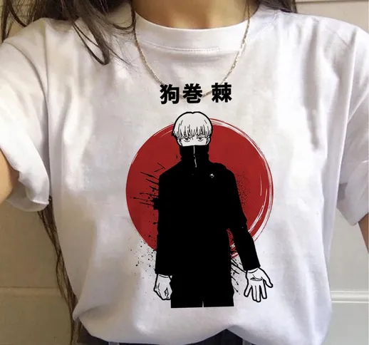 Cool Animazione Giapponese T-Shirt Jujutsu Kaisen Per Gli Uomini E Le Donne Del Modello De...