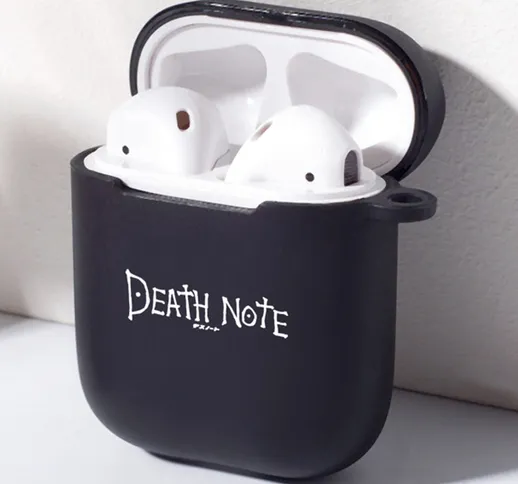 La custodia per auricolari Death Note è adatta per Apple AirPods Custodia per auricolari d...