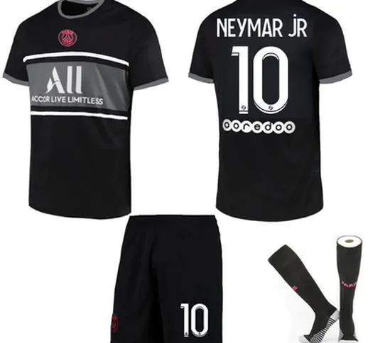 2122 Paris New Jersey Home No. 19 Messi Football Suit Set