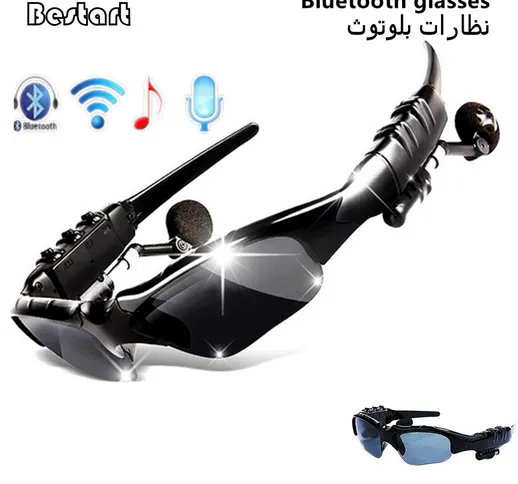 Cuffie senza fili cuffia Bluetooth Cuffie sportive Occhiali intelligenti Bicchieri Android