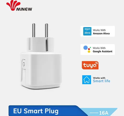 più smart Wifi plug wireless eu adattatore europeo Alexa Power Soet timer con interruttore