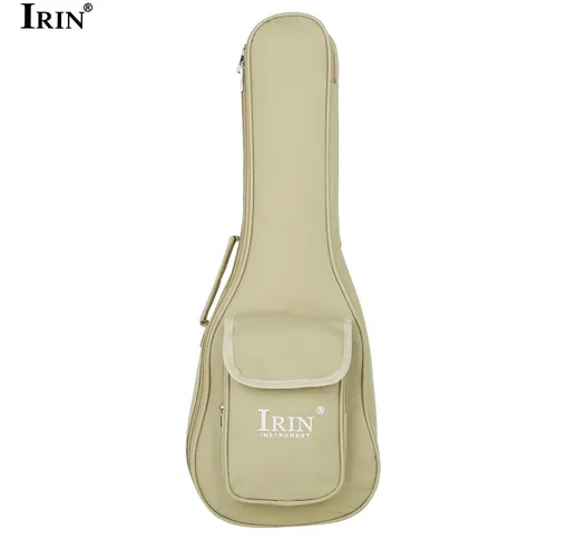 IRIN IN-25 Borsa a tracolla per ukulele da 24 pollici Borsa in cotone addensato Borsa impe...