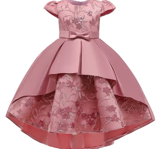 Nuovo vestito da principessa per bambini Amazon vestito da principessa con fiocco in pizzo...