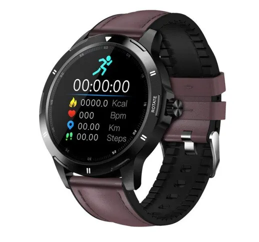 K-15 New Smart Watch Men Termometro Multi-quadrante Full Touch Screen Smartwatch per Andro...