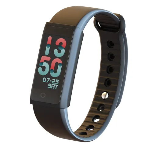 Braccialetto intelligente MY3 Bluetooth 4.0 Touch Screen colorato Smart Wristband Cardiofr...