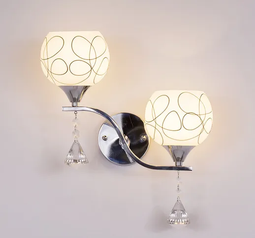 New Style New Nordic lampada da comodino per interni lampada da parete a LED per camera da...