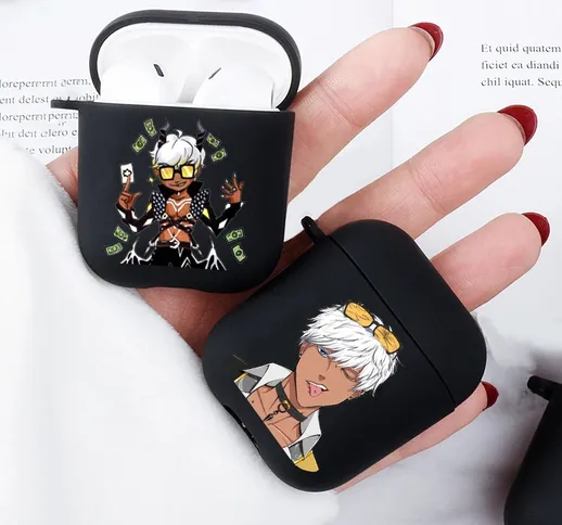 La custodia per auricolari Hunter×Hunter è adatta per Apple AirPods Custodia per auricolar...