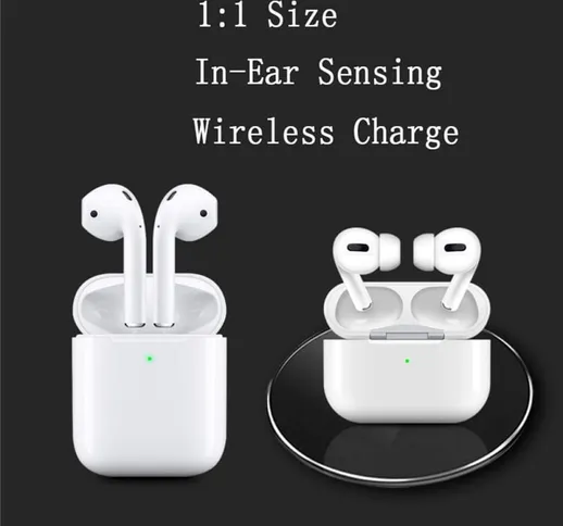 Apple/Apple AirPods Pro auricolare bluetooth wireless semi-in-ear AirPods 1/2a generazione...