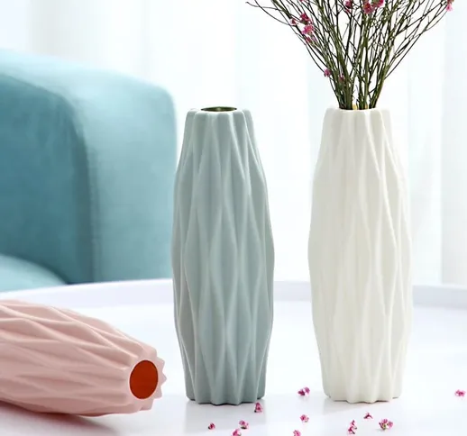 Vaso di plastica anti-goccia di plastica Nordic creativo idroponico decorazione floreale e...