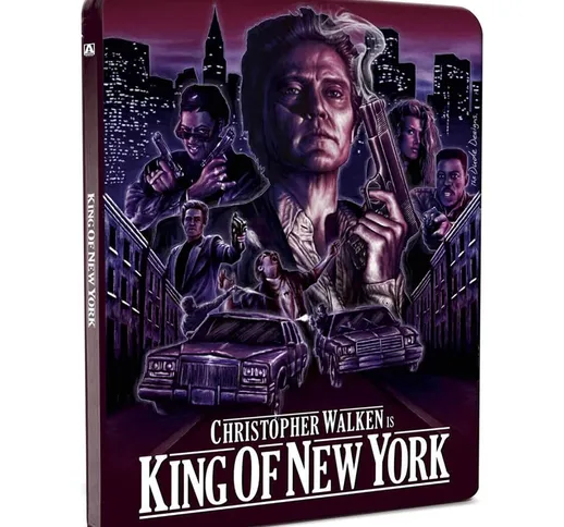 The King of New York () Limited Edition SteelBook (Dual Format Edition)