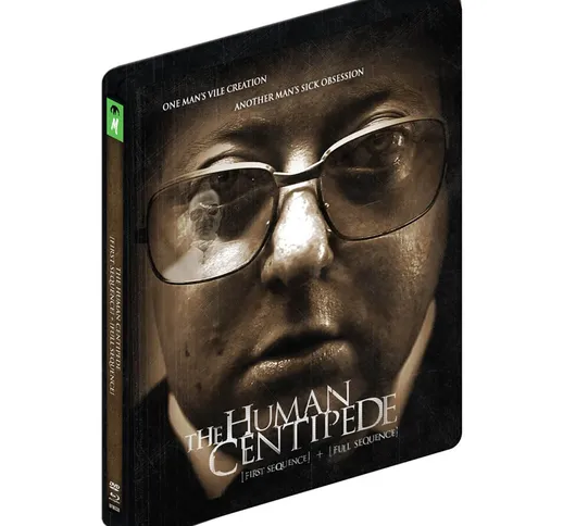 The Human Centipede 1 and 2 - Limited Steelbook Edition (Blu-Ray and DVD)