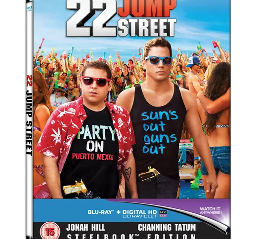 22 Jump Street - Zavvi Exclusive Limited Edition Steelbook