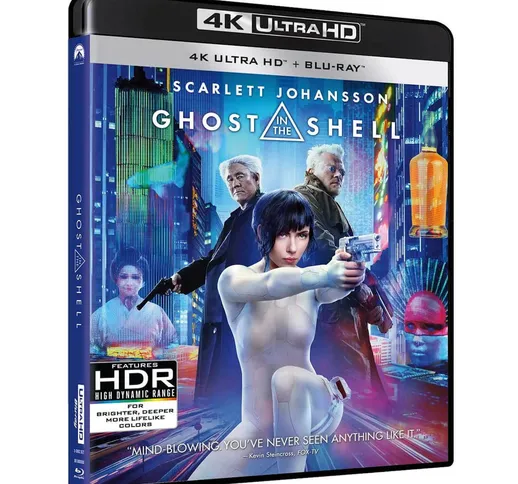 Ghost In The Shell - 4K Ultra HD (Includes Digital Download)