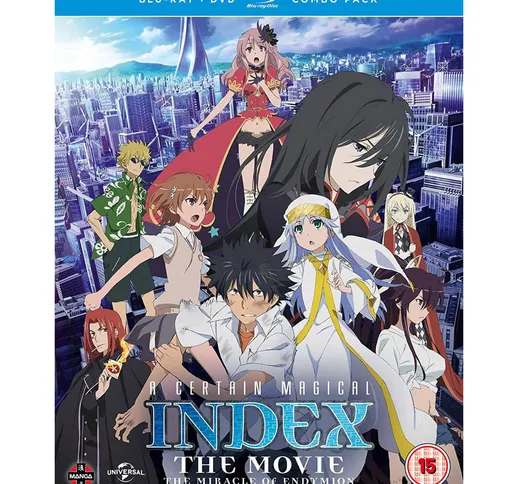 A Certain Magical Index: The Movie - The Miracle of Endymion Blu-ray/DVD Combo