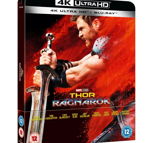 Thor: Ragnarok - 4K Ultra HD (Including 2D Blu-ray) - Zavvi Exclusive Limited Edition Stee...