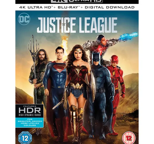 Justice League - 4K Ultra HD (Includes Digital Download)