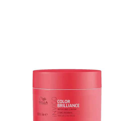 Maschera Colori Vivaci Brilliance per Capelli Fini Wella Professionals Invigo 150 ml