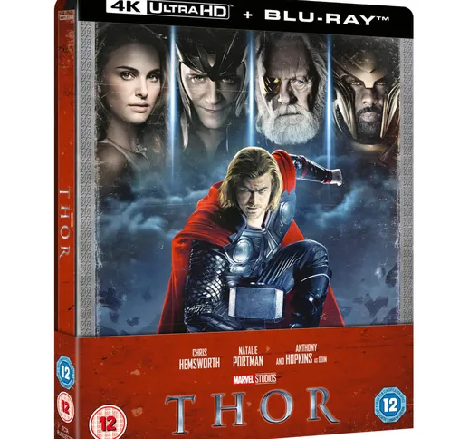 Thor - 4K Ultra HD (Includes 2D Blu-ray) Zavvi Exclusive Steelbook