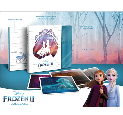 Esclusiva Zavvi: Disney’s Frozen 2 - Steelbook 3D Edizione da Collezione (Include Blu-ray...