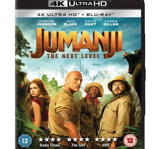 Jumanji: The Next Level - 4K Ultra HD (Includes Blu-ray)