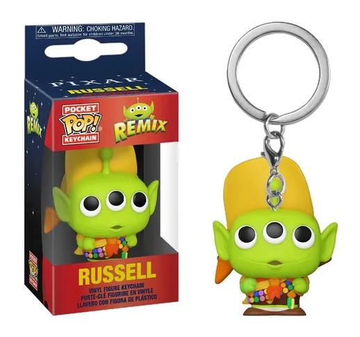 Portachiavi Funko Pop! - Alieno di Toy Story Vestito da Russell