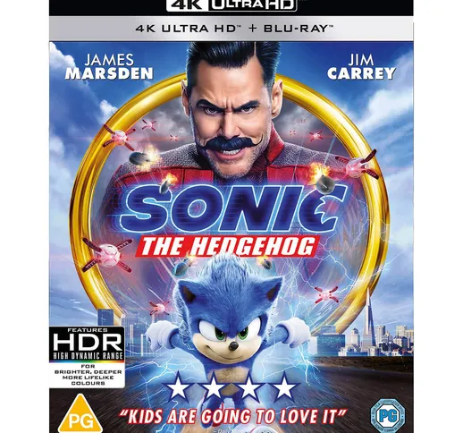 Sonic The Hedgehog - 4k Ultra HD (Includes 2D Blu-ray)