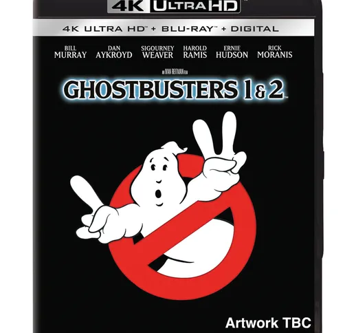 Ghostbusters I (1984) & II (1989) - 4K Ultra HD (Includes 2D Blu-ray)