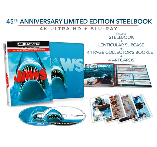 Lo Squalo - Steelbook Edizione da Collezione 4K Ultra HD (Include Blu-Ray 2D) - Esclusiva...