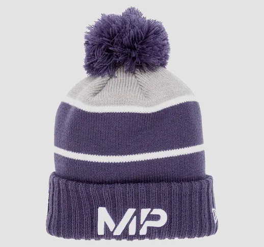  New Era Knitted Bobble Hat - Navy/White