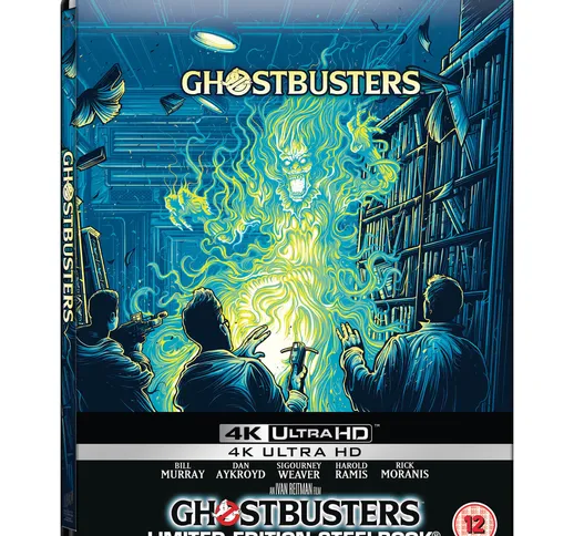 GhostBusters (1984) - Steelbook 4K Ultra HD (Include Blu-Ray 2D) - Esclusiva Zavvi