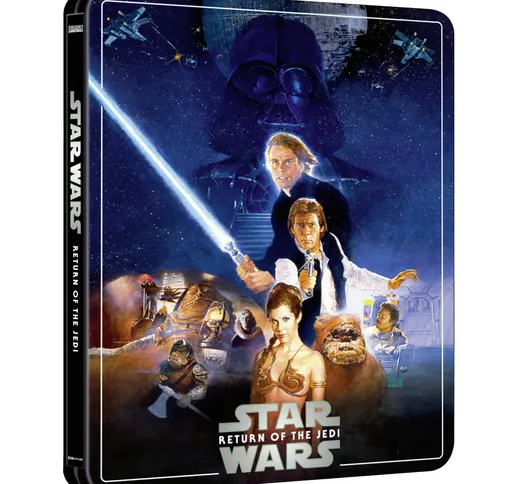 Star Wars: Episodio VI - Il Ritorno dello Jedi - Steelbook 4K Ultra HD (3 Dischi, Include...