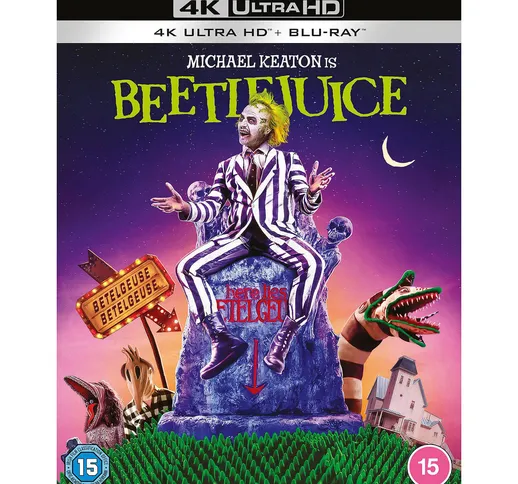 Beetlejuice - 4K Ultra HD (Includes 2D Blu-ray)
