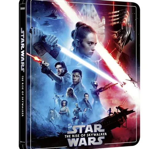 Star Wars: Episodio IX - L'Ascesa di Skywalker - Steelbook 4K Ultra HD (3 Dischi, Include...