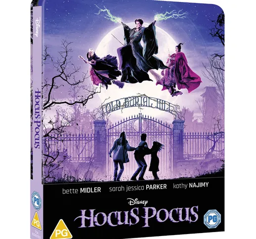 Hocus Pocus - Steelbook 4K Ultra HD (Include Blu-Ray 2D) - Esclusiva Zavvi