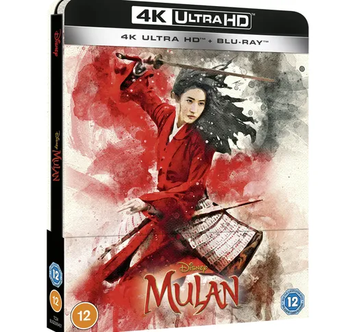 Mulan - Steelbook 4K Ultra HD (Include Blu-Ray 2D) - Esclusiva Zavvi