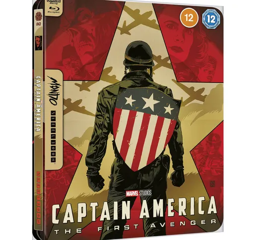 Captain America - Il primo vendicatore - Steelbook  #43 4K Ultra HD - Esclusiva Zavvi