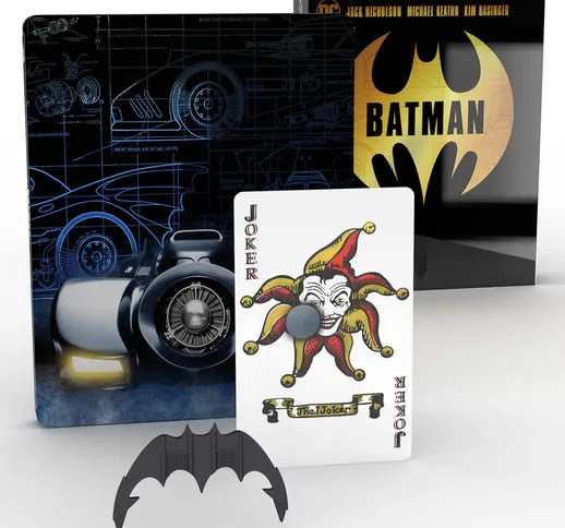 Batman (1989) - Steelbook 4K Ultra HD (Include Blu-Ray) - Edizione Limitata Titans of Cult