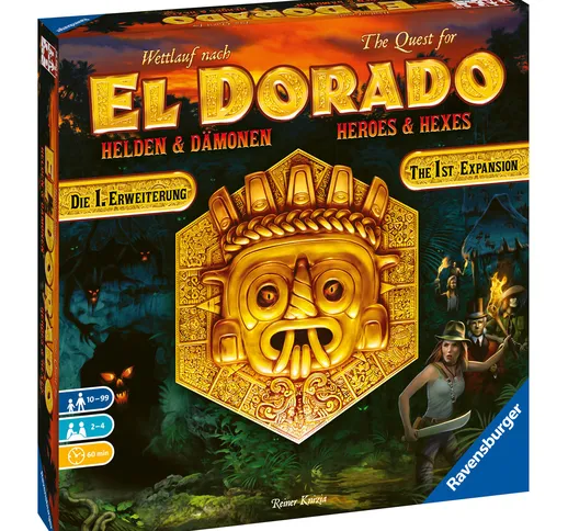 EL Dorado Board Game Expansion - Heroes and Hexes