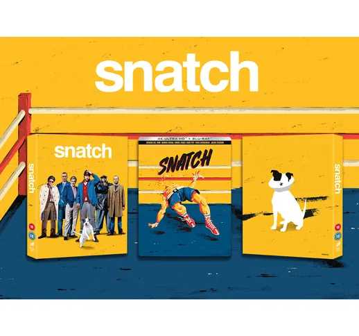 Snatch (2000) - Zavvi Exclusive 20th Anniversary 4K Ultra HD Steelbook with Slipcase (Incl...