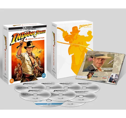Indiana Jones: 4-Movie Collection 4K Ultra HD & Blu-Ray