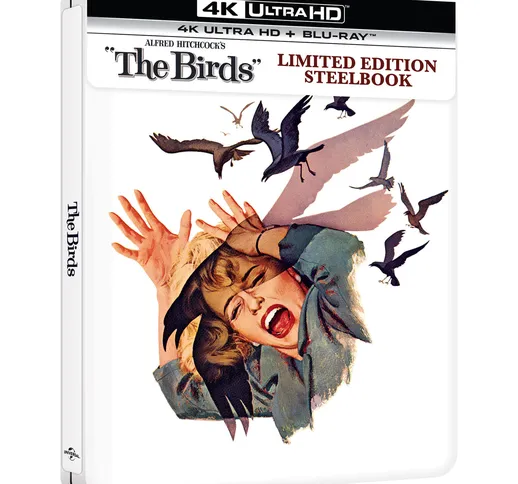 Gli Uccelli - Steelbook Edizione Limitata 4K Ultra HD (Include Blu-Ray) - Esclusiva Zavvi