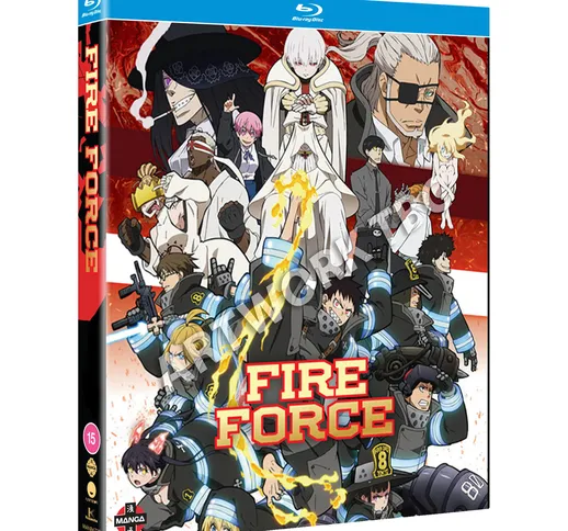 Fire Force Season 2 Part 1 - Blu-ray/DVD Combo + Digital Copy