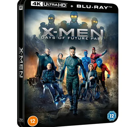 Marvel's X-Men: Days of Future Past - Zavvi Exclusive 4K Ultra HD Lenticular Steelbook (In...