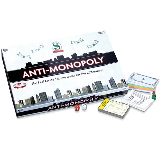 Anti-Monopoly Board Game