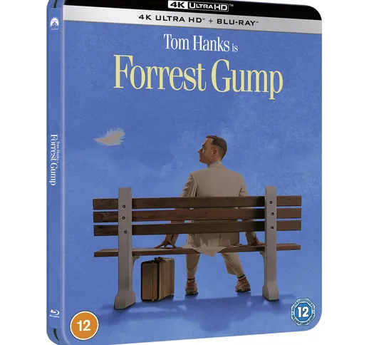 Forrest Gump - 4K Ultra HD Zavvi Exclusive Steelbook (Includes Blu-ray)