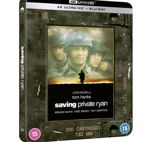 Salvate il soldato Ryan - Steelbook 4K Ultra HD (Include Blu-Ray) - Esclusiva Zavvi